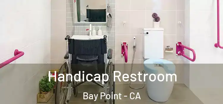 Handicap Restroom Bay Point - CA